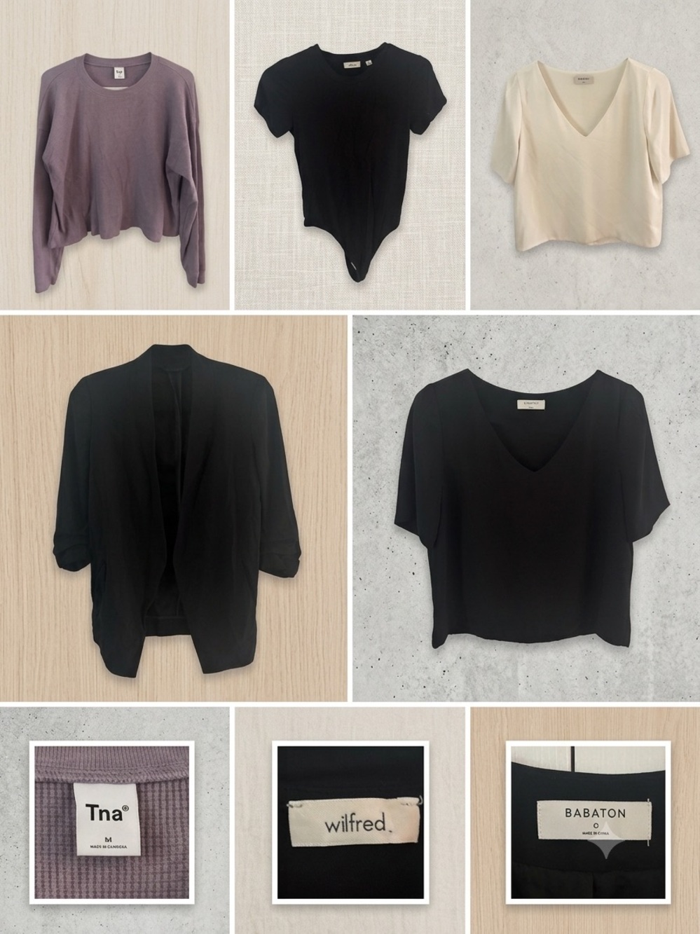 Aritzia/ Hollister and Emery Rose Bundle